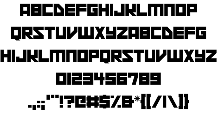 Space Squadron font插图1 Space Squadron font插图1