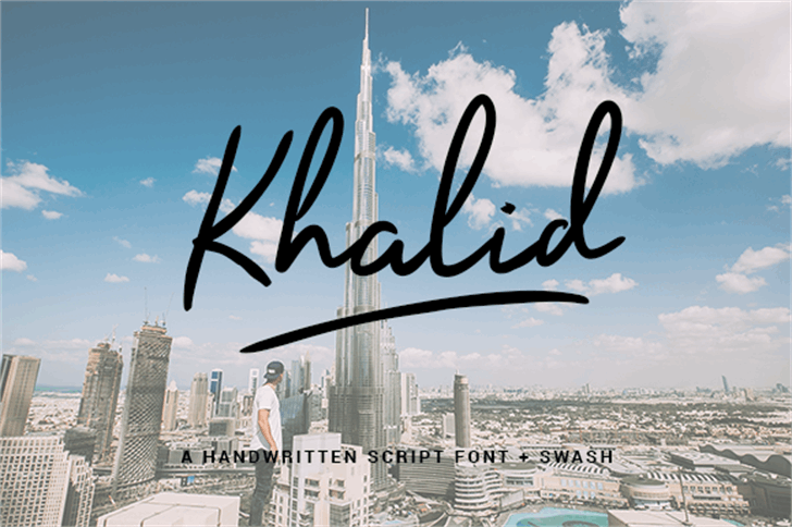 Khalid Personal font插图