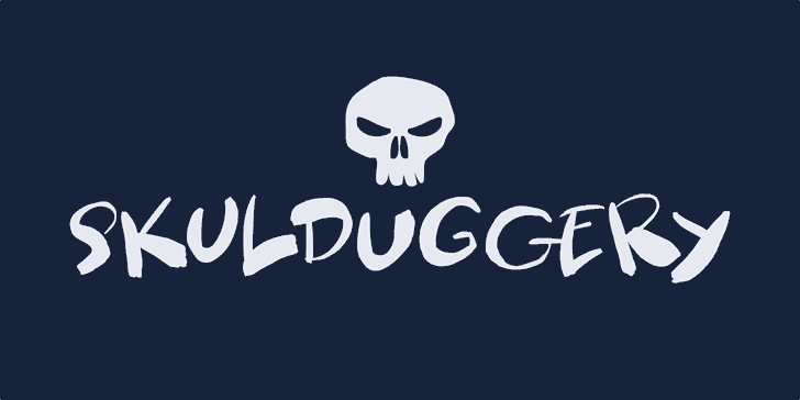 Skulduggery DEMO font插图 Skulduggery DEMO font插图
