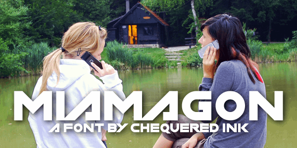 Miamagon font插图