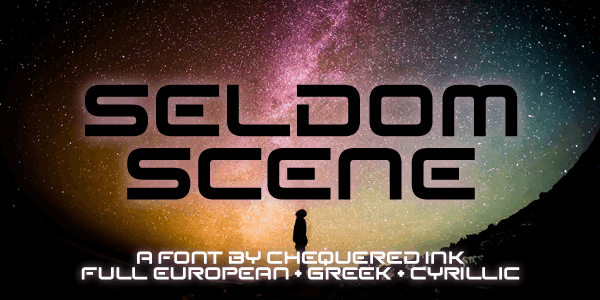 Seldom Scene font插图