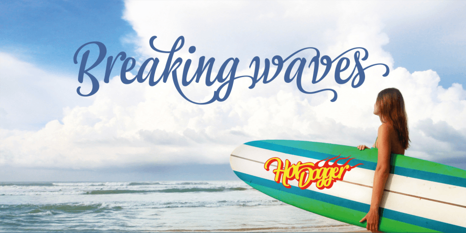 Hotdogger Font插图2