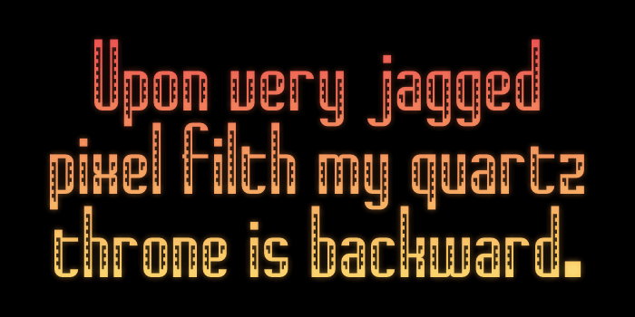 Navajo Deco font插图1