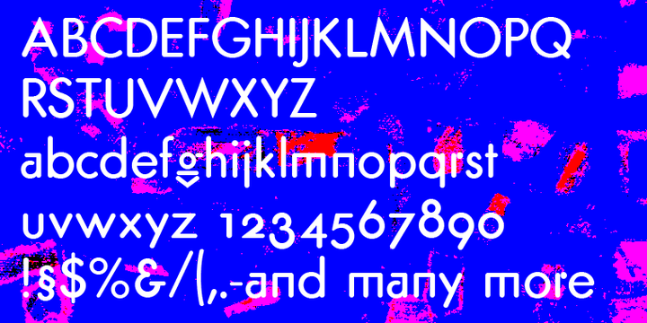 Geometa Rounded Font Family插图2