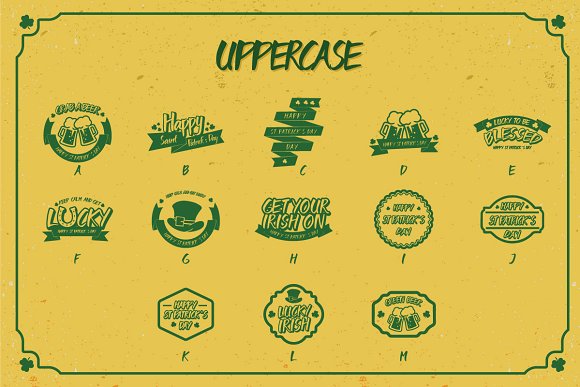 Lucky Irish Dingbats插图1