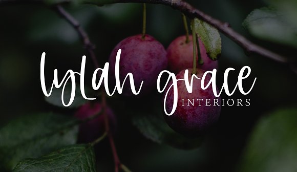 Candied Plum Font插图3