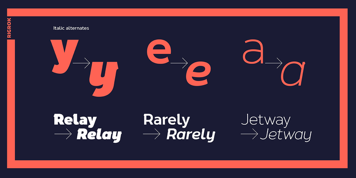 Rigrok Font Family – Retail插图3