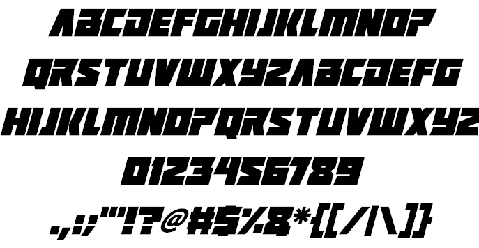 Positrons font插图2 Positrons font插图2