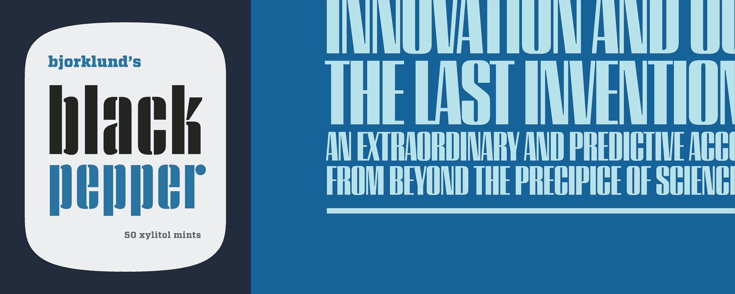 Peristyle Font Family插图3