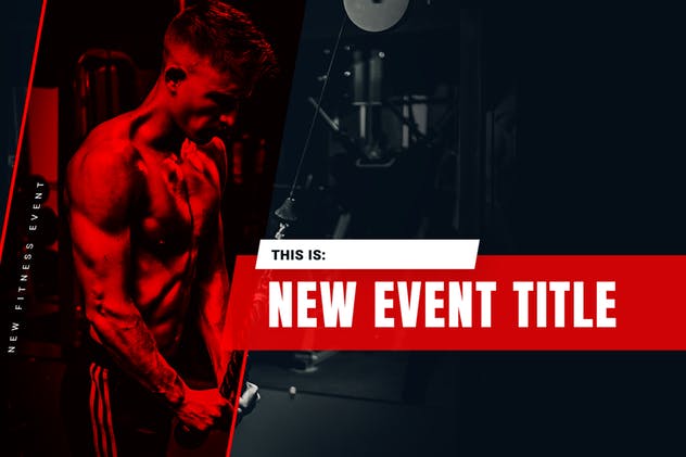 健身私教社交媒体设计素材套装 Personal Fitness Trainer – Social Media Kit插图(4)