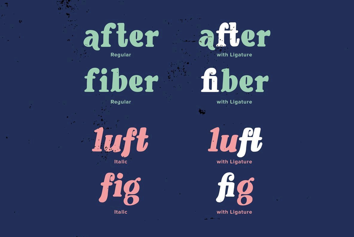 YWFT Blender Font Family插图1