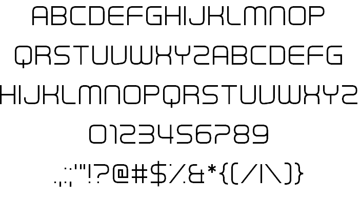 First In Line font插图1