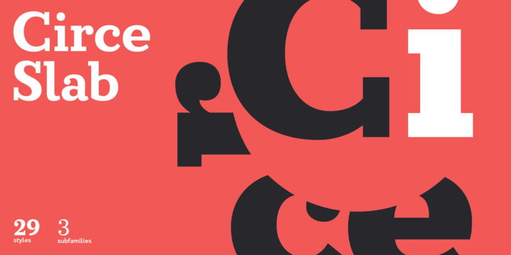 Circe Slab Font Family插图1