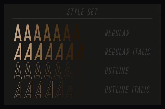 Prestage Font Family插图4