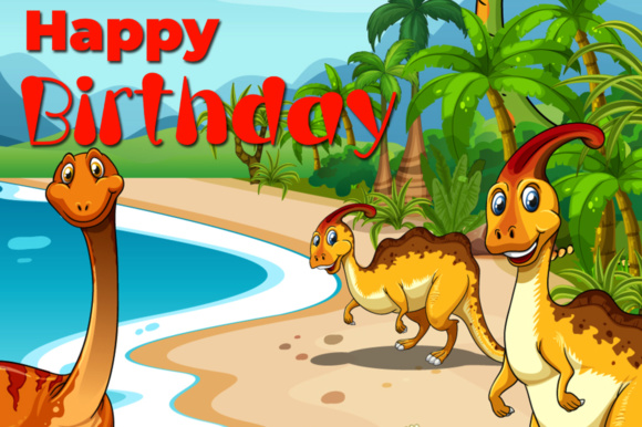 Dino Party Font插图2