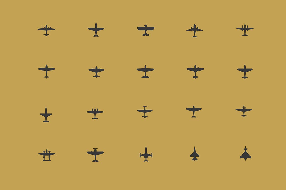 各种不同交通运输工具矢量素材库精选图标 Vehicles Icons / 3 Different Sheets插图(3)