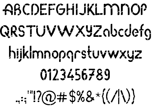 Roda Bamboo font插图1