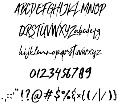 Nocturnal font插图8 Nocturnal font插图8