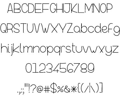 InFormal Style font插图3