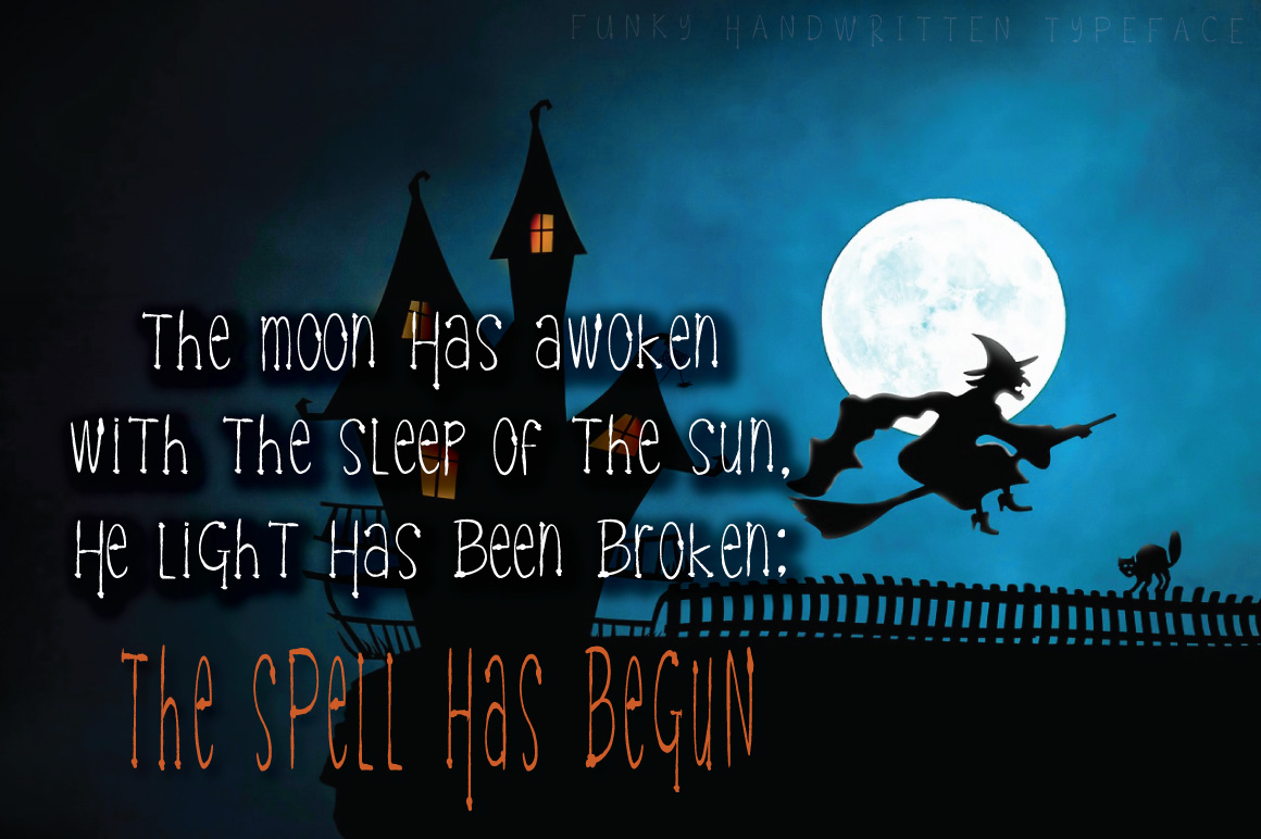 Celeste – Funky TypefaceRegular Font插图1