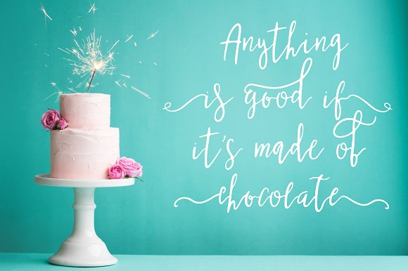 Josefina Bonus Elements Font插图2