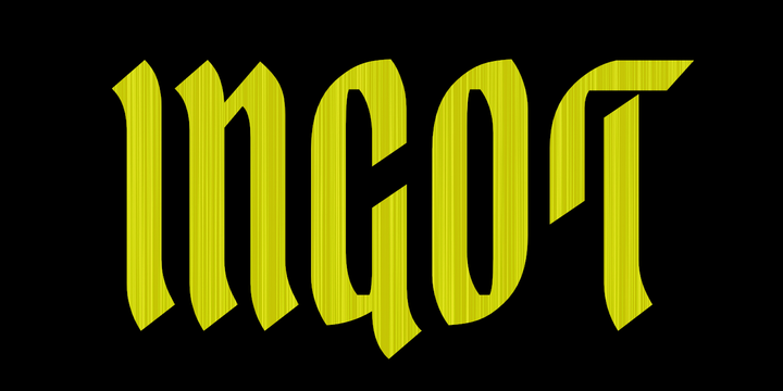 Ingot Font Family插图