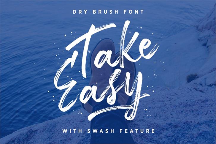 Take Easy DEMO font插图1 Take Easy DEMO font插图1