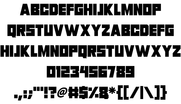 Invasion 2028 font插图1