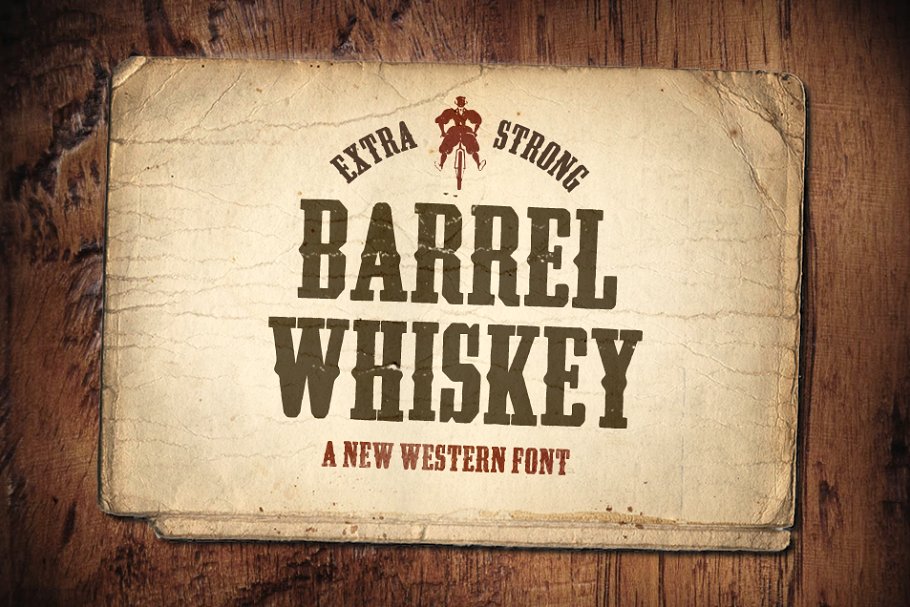 复古的西式风格英文字体  Thistle Creek Font插图(2)