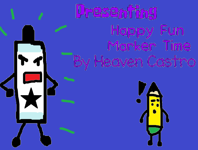 Happy Fun Marker Time font插图1