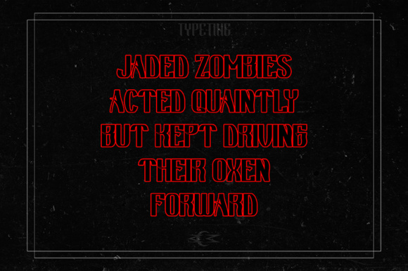 Batagore Font插图3