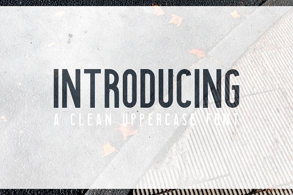 Searocks | A clean condensed font插图1