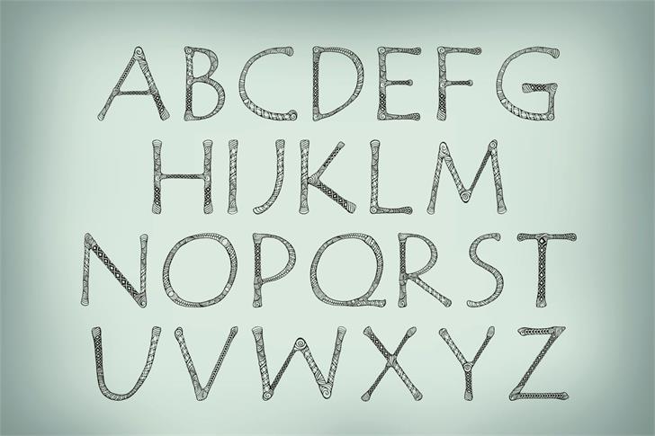 JanzenPersonalUse font插图1