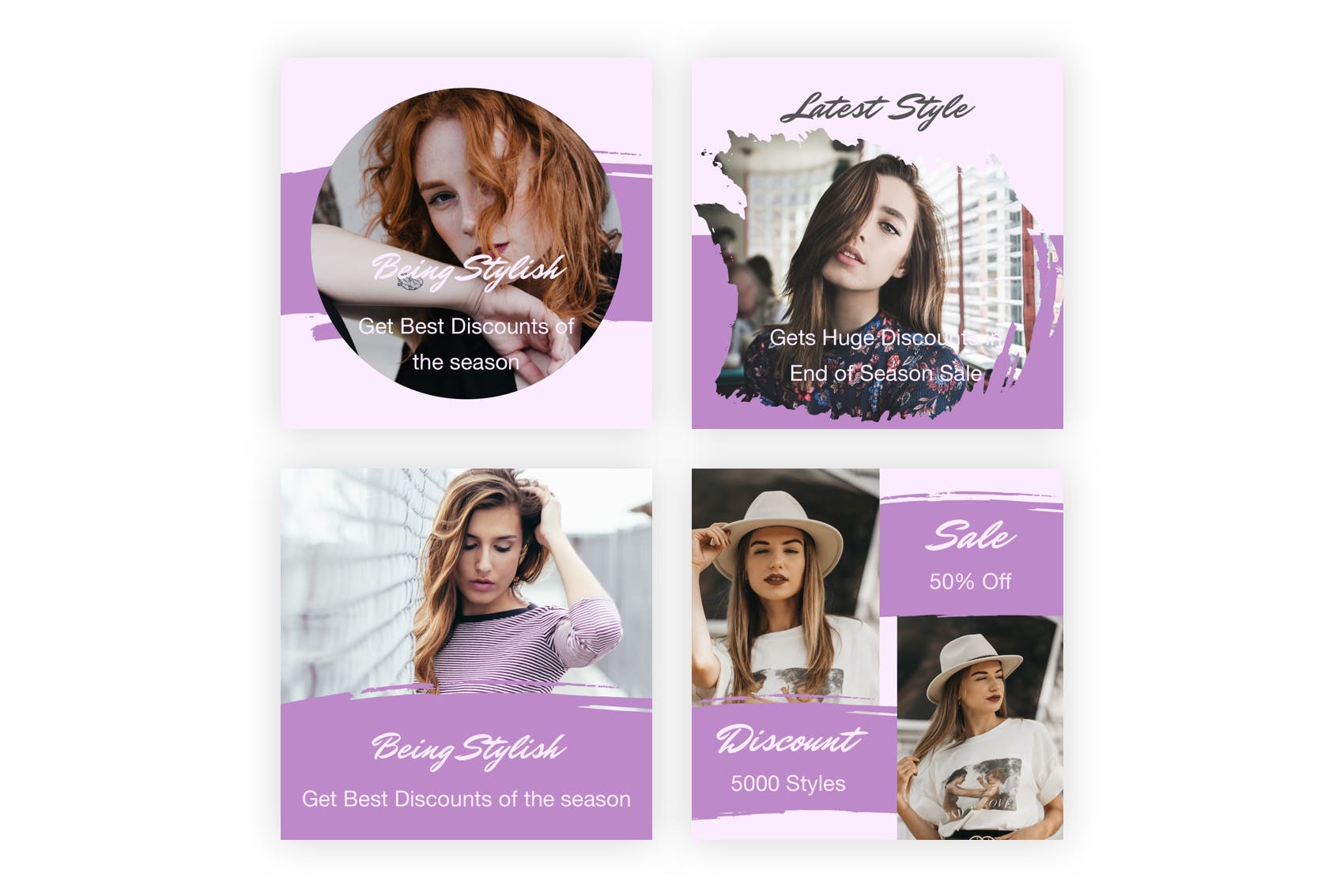 24款自媒体社交媒体广告Banner图设计模板v2[SKETCH] 24 Social Media Banners Kit (Vol. 2) for Sketch插图(5)