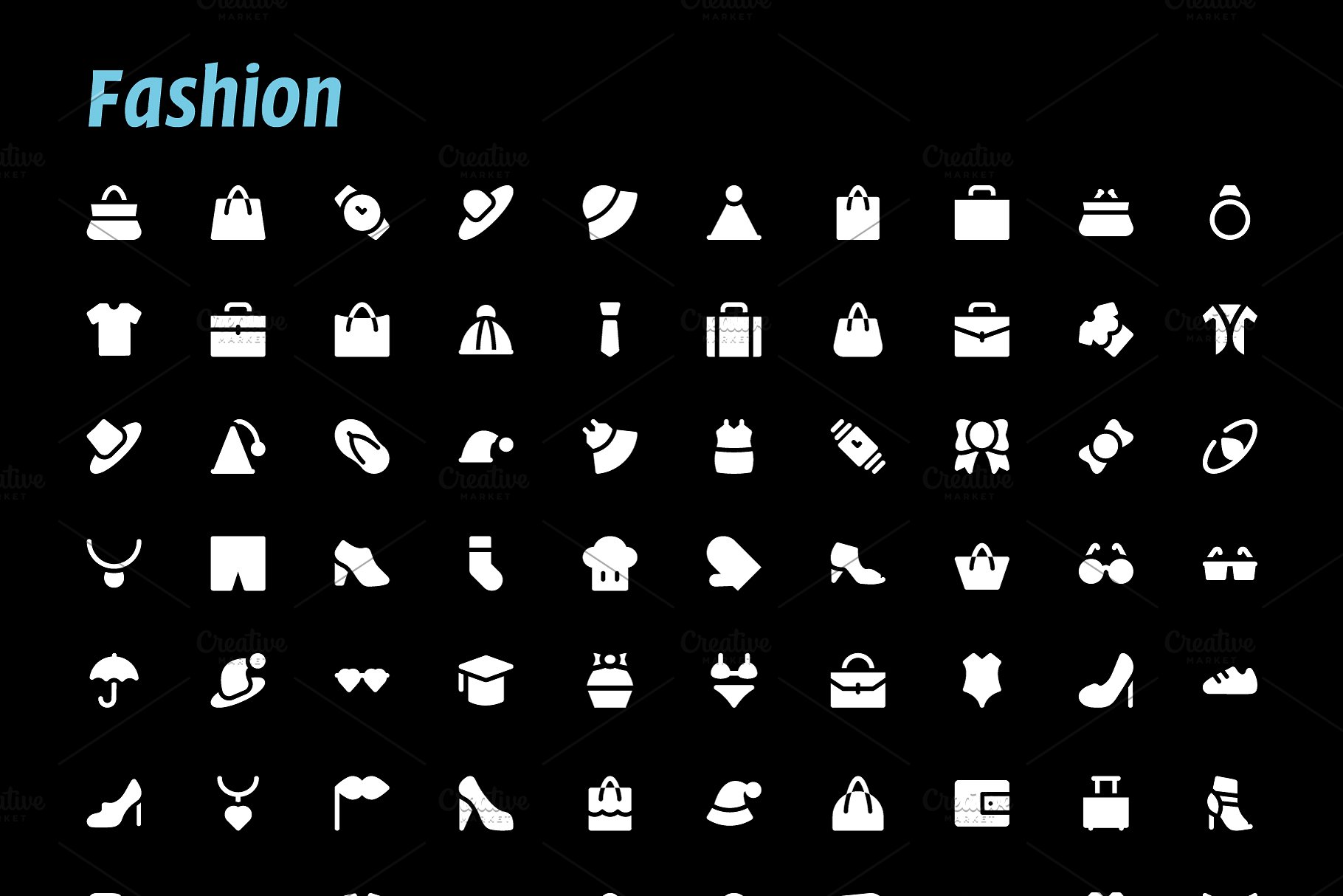 7930枚字形图标大礼包 7930 Glyph Icons插图(11)