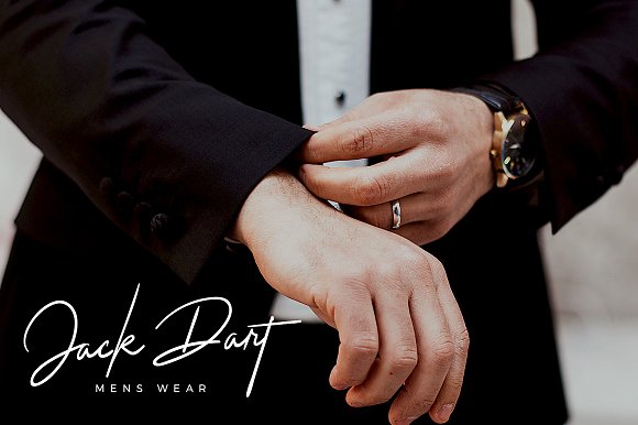 The Jacklyn Signature Font插图5