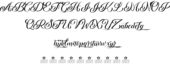 Andaluzia Personal Use font插图2