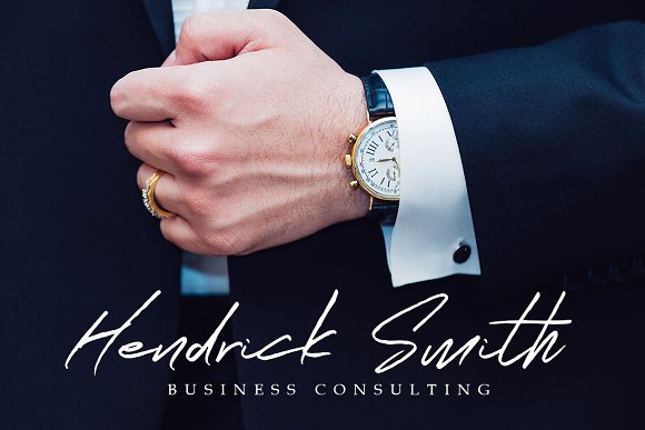 Outsmile Elegant Signature Font插图3