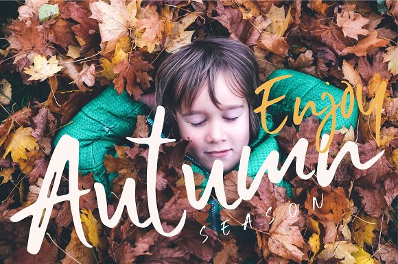 Six Away-The Handmade Brush Font插图3