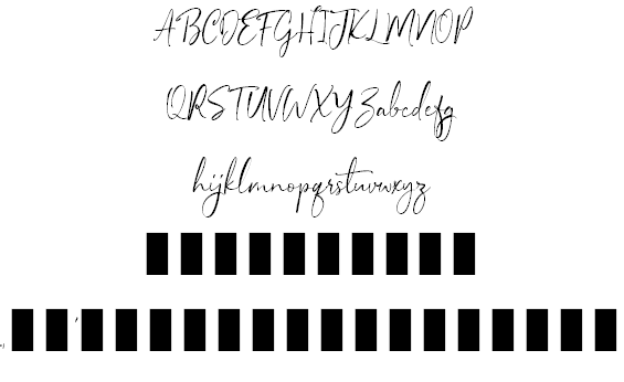 Sophistica 1 font插图3