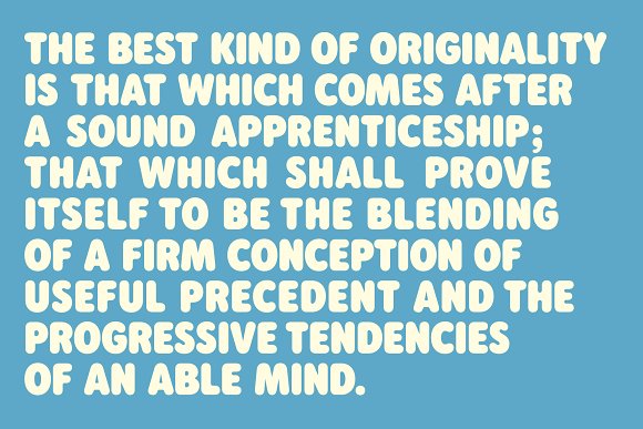 Rodger – A rounded font family插图3