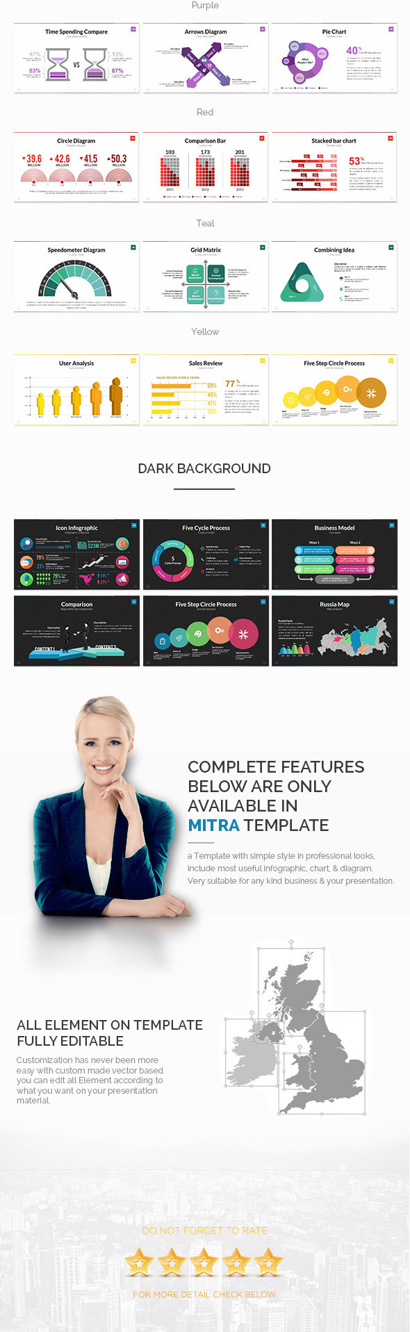 Mitra – Your Perfect Partner 极简主题商业化PPT模板巨包合辑下载 1.41 GB [pptx]插图(9)