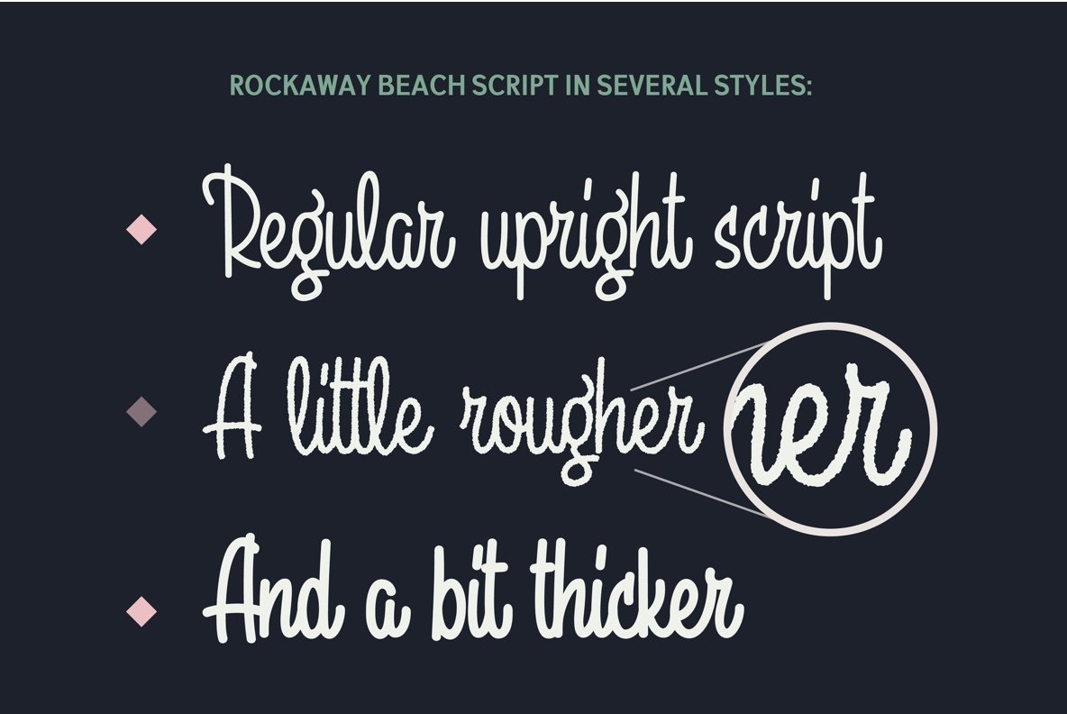 Rockaway Beach Font Family插图6