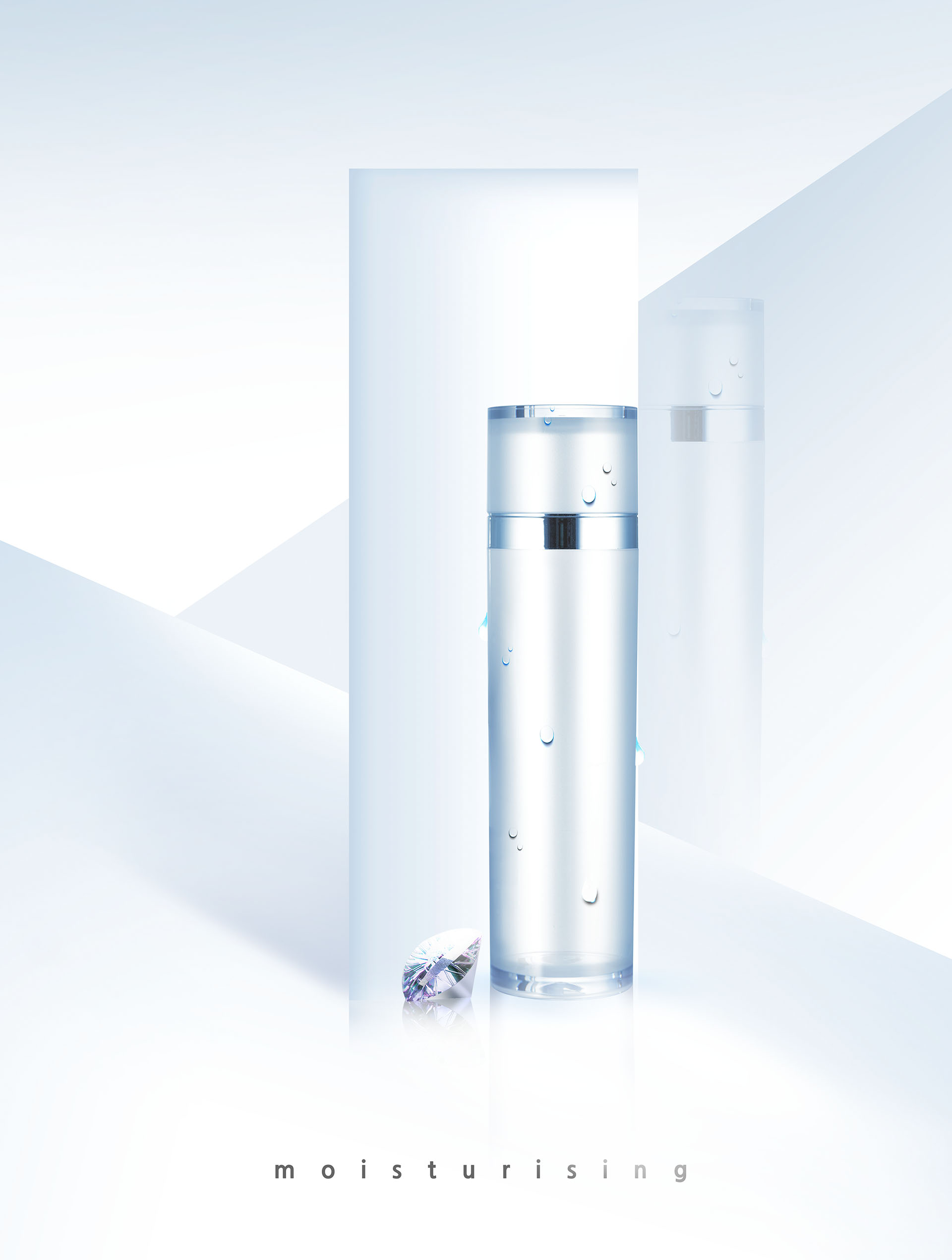 时尚简约化妆品海报模板素材库精选美妆广告PSD下载插图(8)