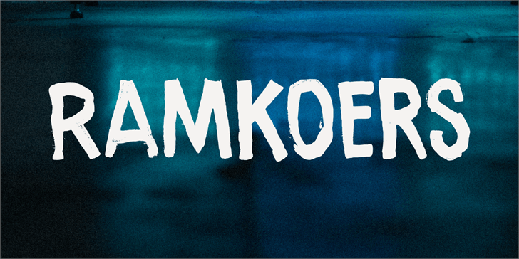 Ramkoers DEMO font插图