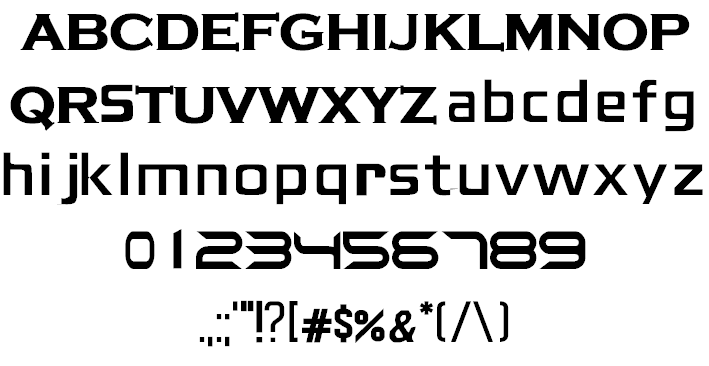 S-PHANITH FONTER  font插图1