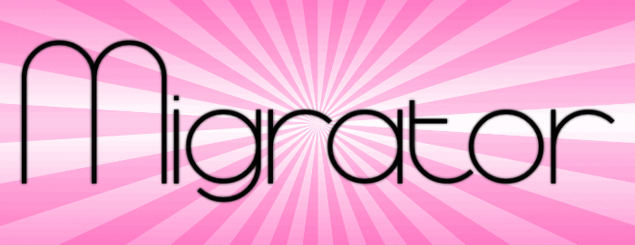 Migrator font插图