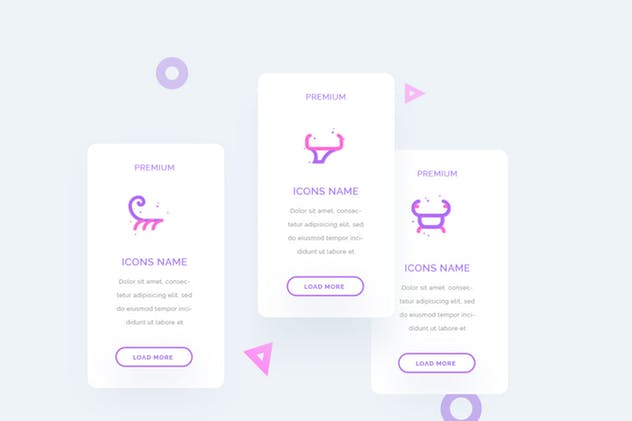 十二星座主题图标[AI, EPS, XD] UICON Zodiac Stars Icons插图(4)