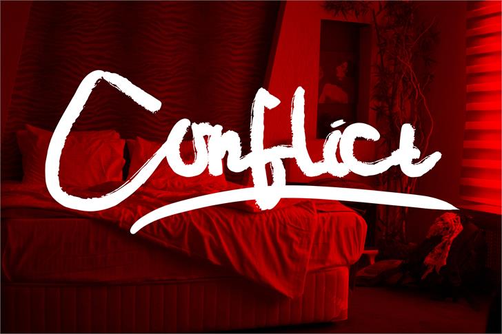 Conflict font插图4
