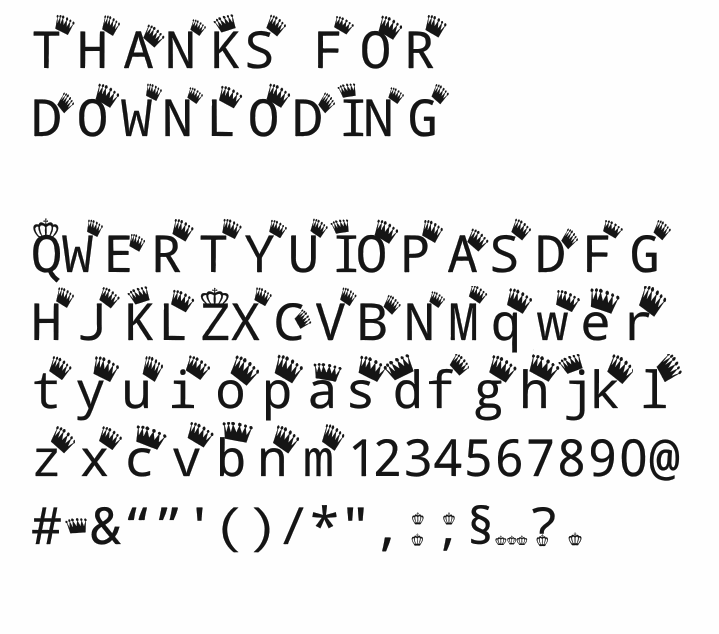 Royal Caribbean font插图